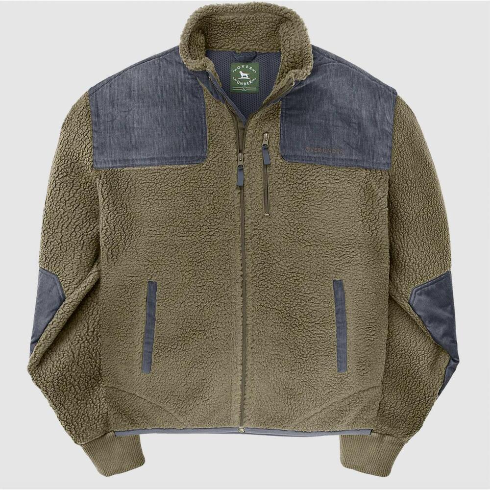 NEW OVER UNDER men's king's canyon jacket in gothic olive/olive
